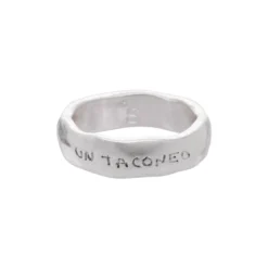 Un Taconeo Silver Ring