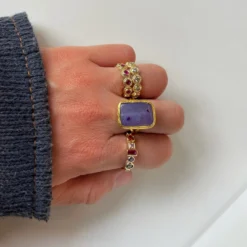 Anastacia Geometric Ring -Fashion Clothing Store image 2ce1957e 5bfc 4a14 acec a3485fe2c43a scaled